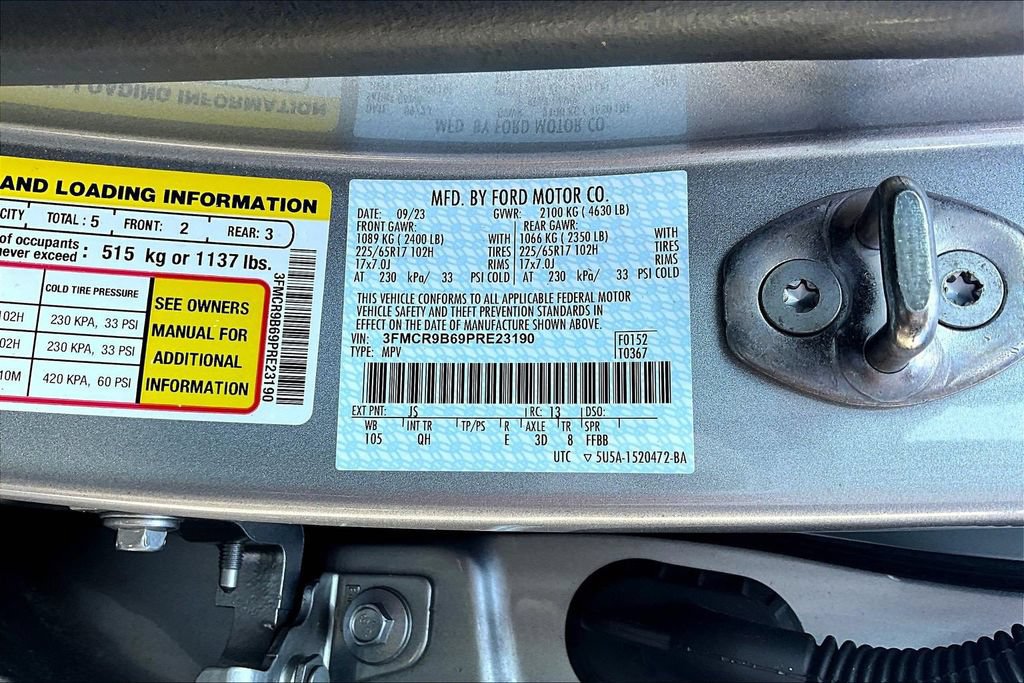 Used 2023 Ford Bronco Sport Big Bend w/ Convenience Package AWD/4WD image 16
