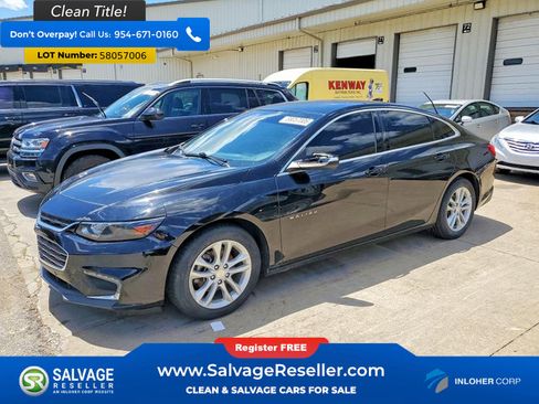 Used 2017 Chevrolet Malibu Hybrid w/ Leather Package FWD image 1