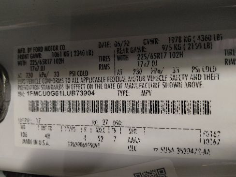 Used 2020 Ford Escape SE FWD image 33