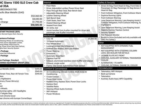 Used 2022 GMC Sierra 1500 SLE AWD/4WD image 2