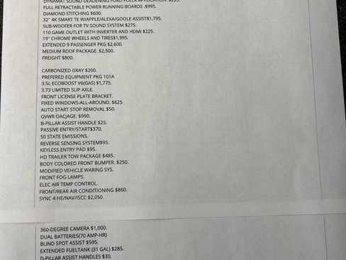 Used 2023 Ford Transit 250 148 High Roof Extended AWD image 2