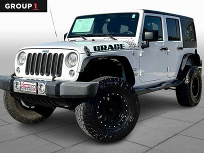 Used 2017 Jeep Wrangler Unlimited Sahara