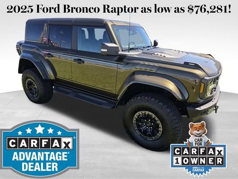 Used 2025 Ford Bronco Raptor w/ Interior Carbon Fiber Pack image 1