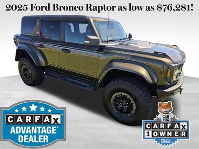 Used 2025 Ford Bronco Raptor w/ Interior Carbon Fiber Pack