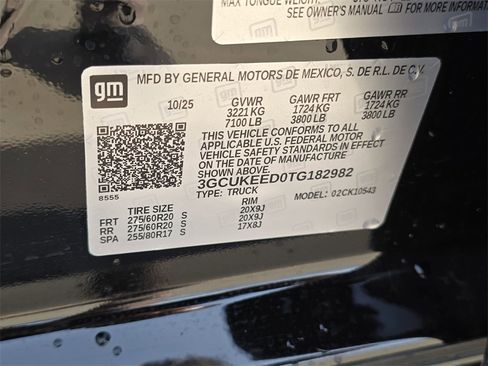 New 2026 Chevrolet Silverado 1500 RST w/ RST All Star Premium Package image 36