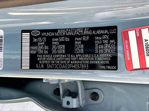 Used 2023 Hyundai Santa Cruz SEL w/ Activity Package image 30