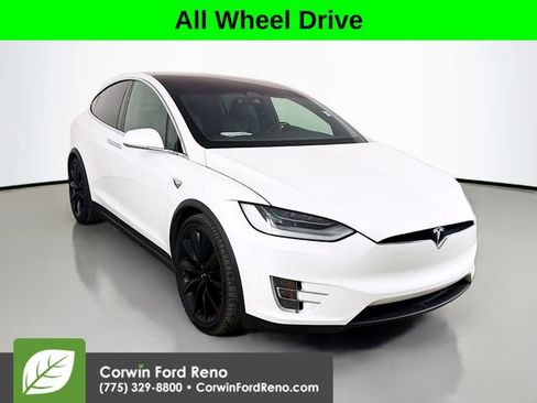 Used 2020 Tesla Model X Long Range AWD/4WD image 1