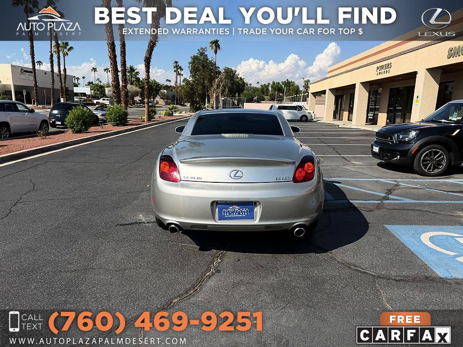 Used 2002 Lexus SC 430 Convertible RWD image 23