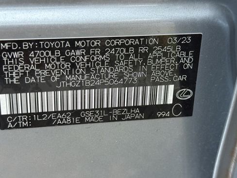Used 2023 Lexus IS 350 F Sport w/ Navigation Package RWD image 37
