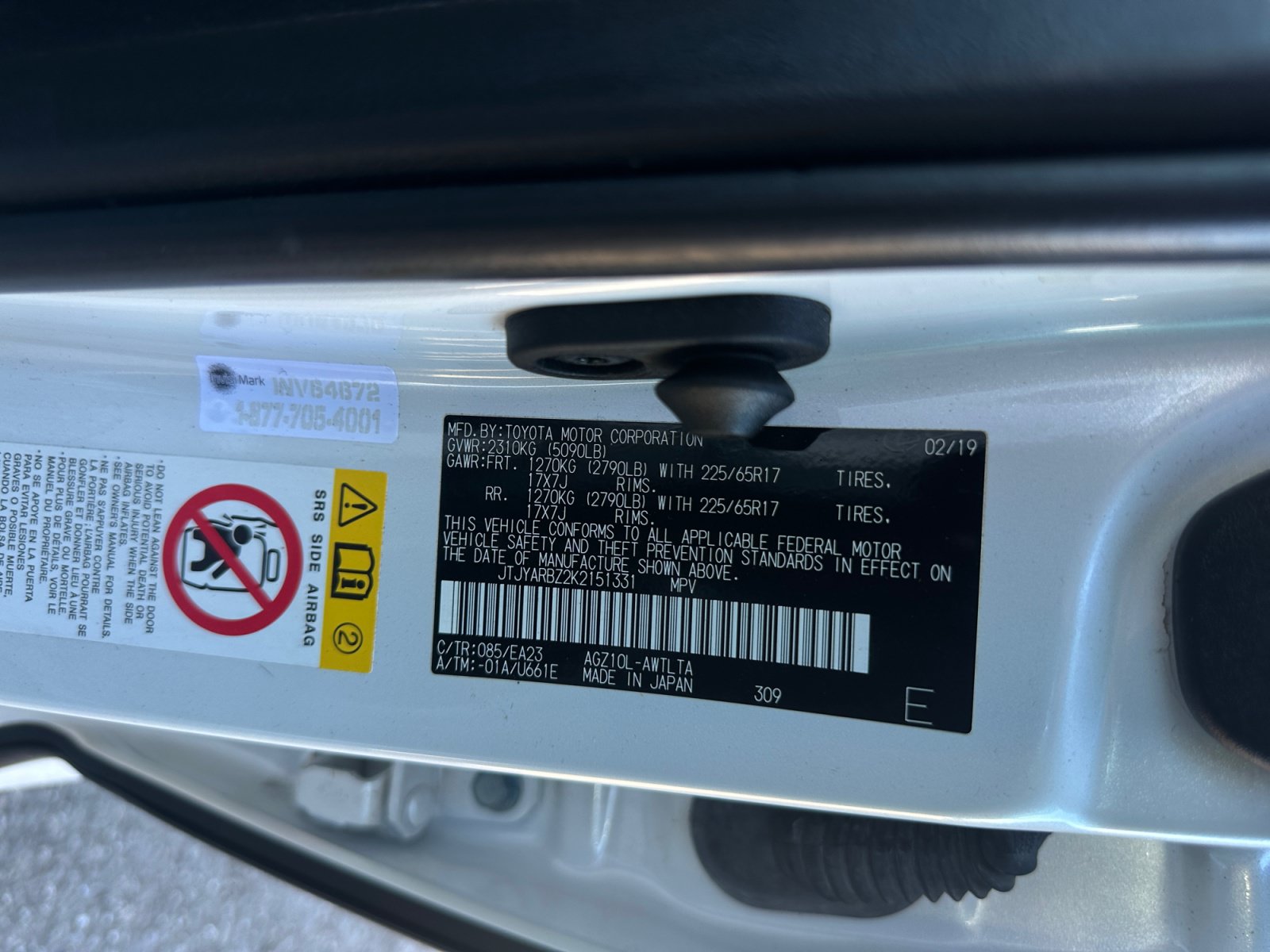 Used 2019 Lexus NX 300 FWD w/ Comfort Package image 29