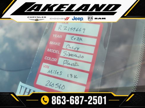 Used 2024 Chevrolet Silverado 1500 Custom AWD/4WD image 10