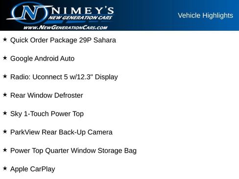 Used 2024 Jeep Wrangler Unlimited Sahara AWD/4WD image 11