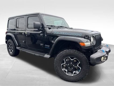 Used 2023 Jeep Wrangler Unlimited Rubicon 4xe w/ Cold Weather Group image 1