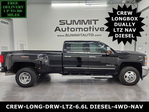 Used 2017 Chevrolet Silverado 3500 LTZ w/ Duramax Plus Package AWD/4WD image 1