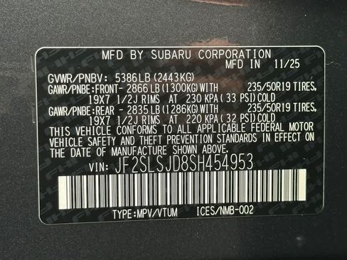 Used 2025 Subaru Forester Sport AWD/4WD image 22