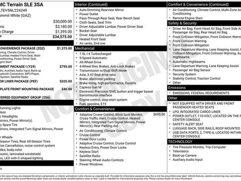 Used 2022 GMC Terrain SLE w/ Driver Convenience Package image 2