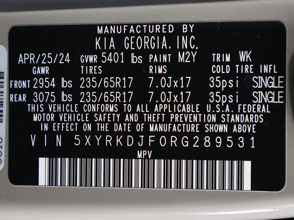 Used 2024 Kia Sorento SX Prestige w/ Olive Brown Leather Package AWD/4WD image 51
