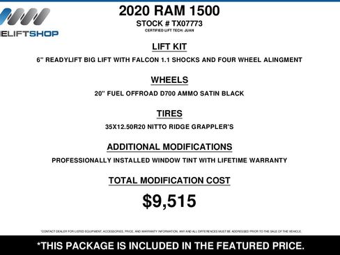 Used 2020 RAM 1500 Big Horn AWD/4WD image 2