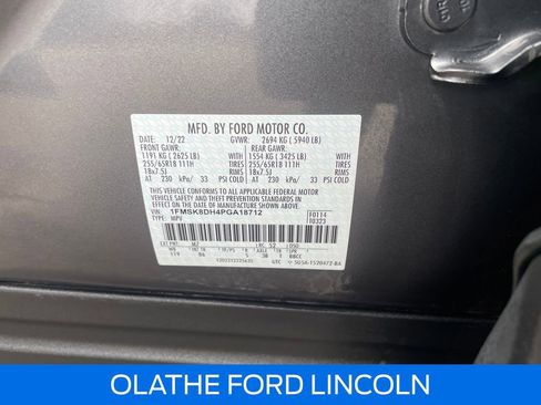 Certified 2023 Ford Explorer XLT image 31