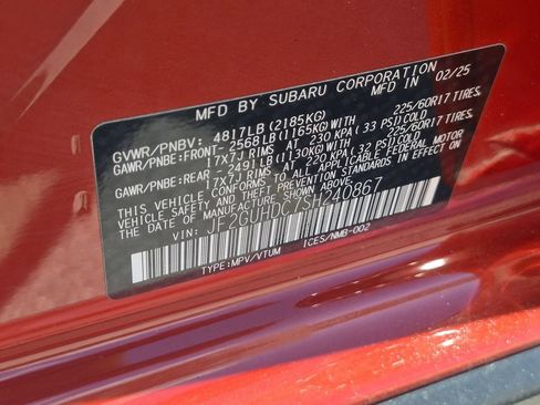 Used 2025 Subaru Crosstrek 2.5i Premium AWD/4WD image 35