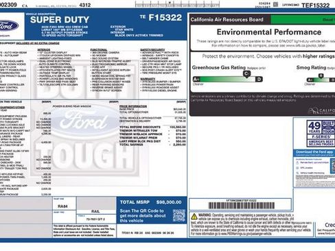 New 2026 Ford F250 Lariat w/ Tremor Off-Road Package AWD/4WD image 17