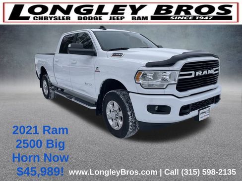 Used 2021 RAM 2500 Big Horn w/ Level 1 Equipment Group image 1