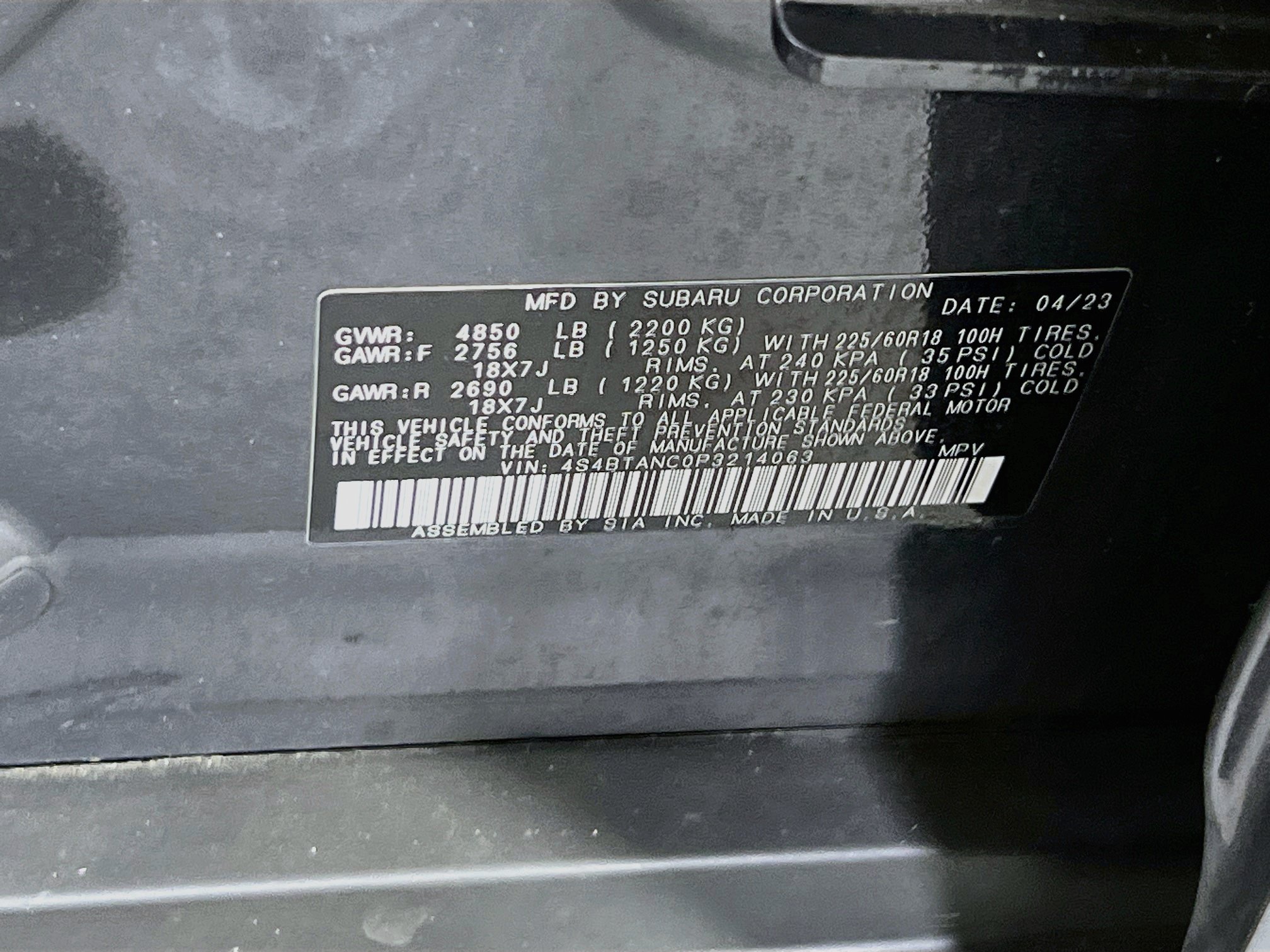 Used 2023 Subaru Outback Limited AWD/4WD image 33