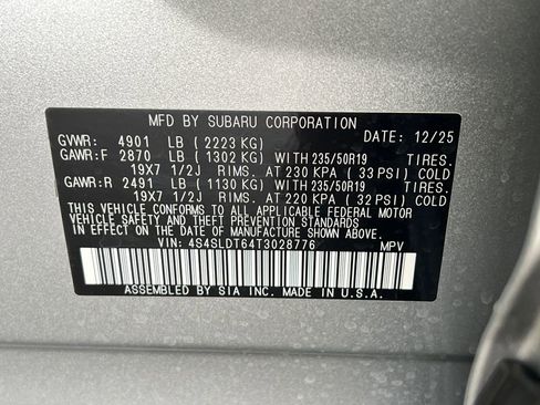 New 2026 Subaru Forester Touring image 35