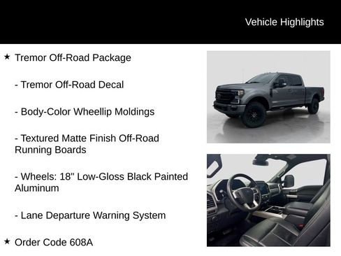 Certified 2022 Ford F250 Lariat w/ Tremor Off-Road Package image 6