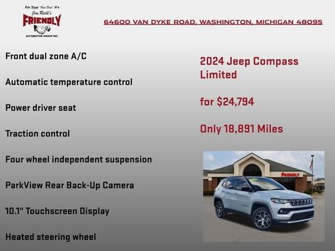Used 2024 Jeep Compass Limited image 5