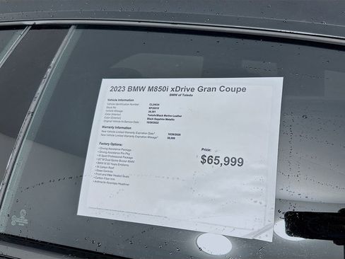 Used 2023 BMW M850i Gran Coupe xDrive image 12