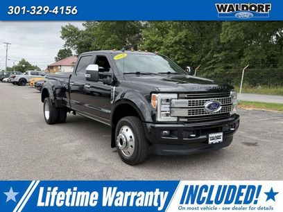 Certified 2019 Ford F450 Platinum w/ Platinum Ultimate Package