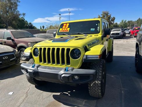 Used 2023 Jeep Wrangler Unlimited Rubicon 4xe AWD/4WD image 4