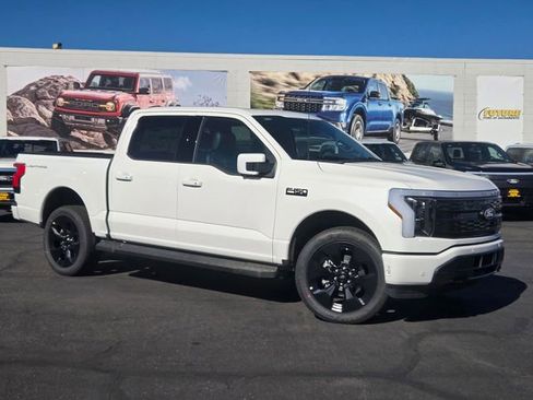 New 2025 Ford F150 Lightning Platinum w/ Dark Elements Package image 1