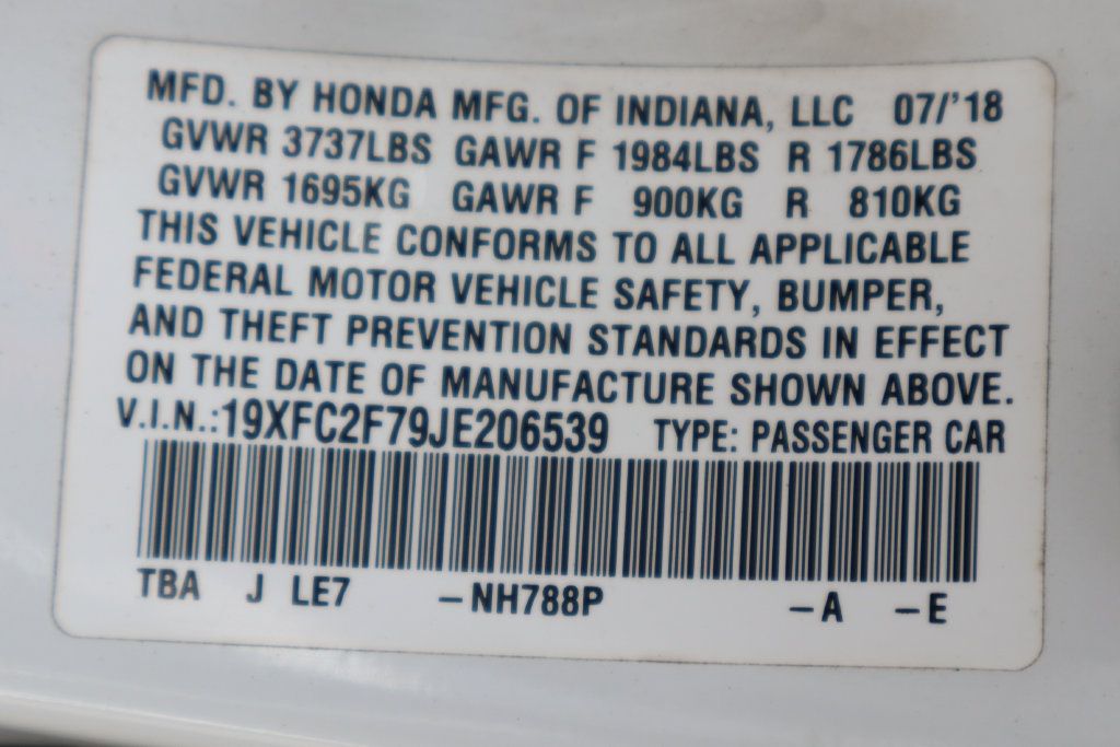 Used 2018 Honda Civic EX image 45