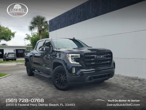 Used 2022 GMC Sierra 1500 Elevation w/ LPO, Elevation Black Package RWD image 1