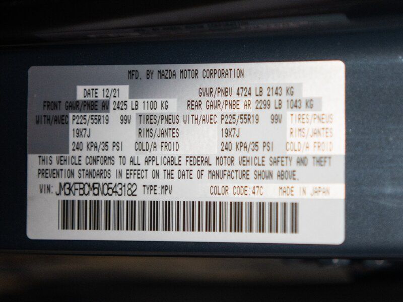 Used 2022 MAZDA CX-5 Carbon Edition AWD/4WD image 38