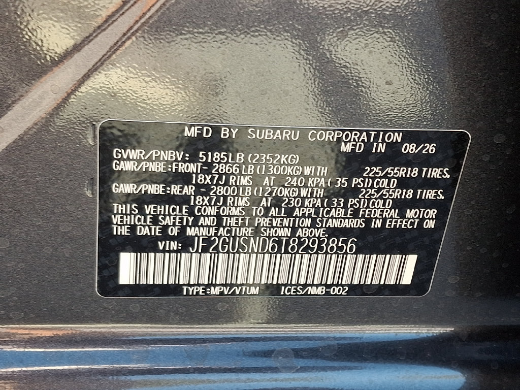 New 2026 Subaru Crosstrek 2.5i Limited AWD/4WD image 10