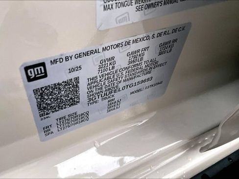 Used 2026 GMC Sierra 1500 AT4X AWD/4WD image 20