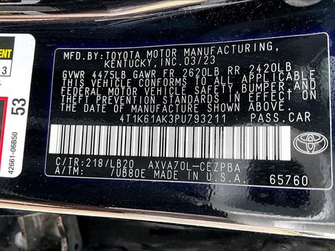 Used 2023 Toyota Camry XSE w/ Cold Weather Package FWD image 29
