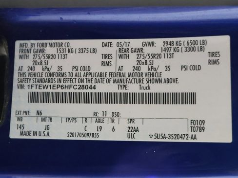 Used 2017 Ford F150 XL w/ Equipment Group 101A Mid image 37