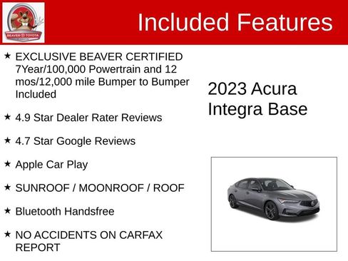 Used 2023 Acura Integra A-Spec FWD image 4