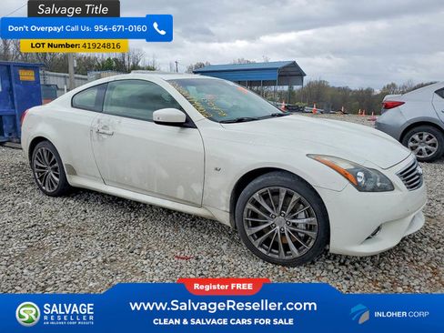 Used 2014 INFINITI Q60 Coupe w/ Premium Package image 5