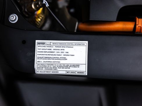 Certified 2022 Ferrari SF90 Stradale image 91