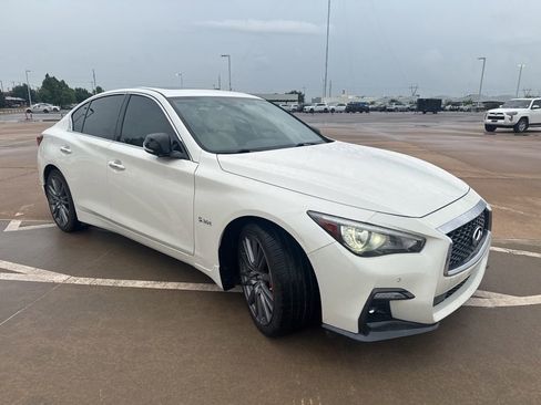 Used 2019 INFINITI Q50 Red Sport 400 w/ Sensory Package AWD/4WD image 5