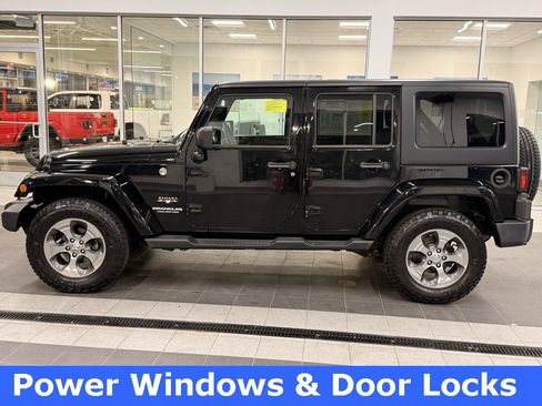 Certified 2017 Jeep Wrangler Unlimited Sahara w/ Connectivity Group image 4