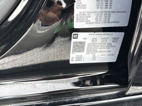 Used 2022 Chevrolet Silverado 1500 High Country w/ LPO, Dark Essentials Package image 38