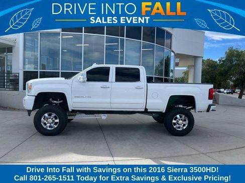 Used 2016 GMC Sierra 3500 Denali w/ Driver Alert Package AWD/4WD image 2