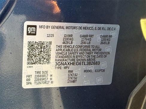 New 2026 Chevrolet Equinox LT image 18