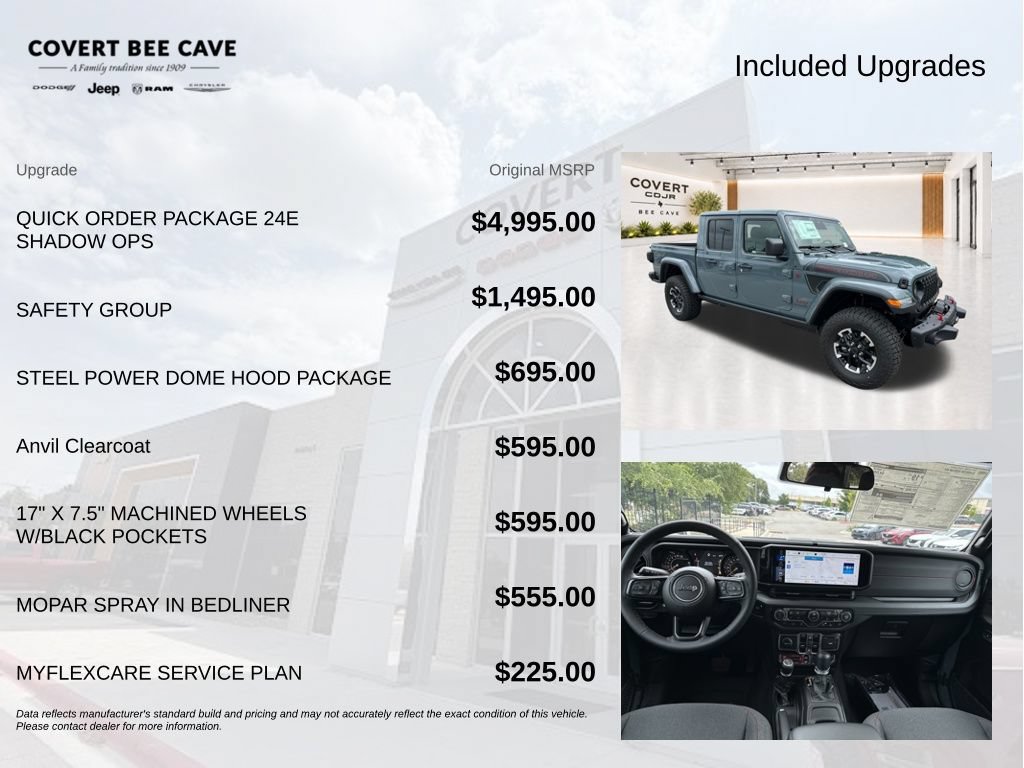 New 2026 Jeep Gladiator Sport AWD/4WD image 11